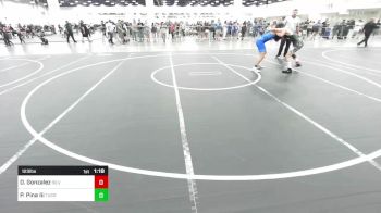 123 lbs Quarterfinal - Damian Gonzalez, Silverback WC vs Patrick Pina Iii, Tucson Cyclones