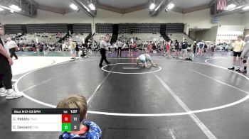 93 lbs Rr Rnd 3 - Cole Rebels, Team NJ X Ruthless vs Cole Desiano, CT Whale