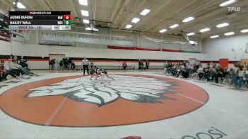 120 lbs 3rd Place Match - Audri Duhon, Rawlins vs Hailey Wall, Worland High School