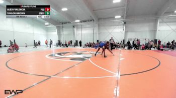140 lbs Rr Rnd 2 - Alexi Valencia, Perry Girls Wrestling Club vs Taylor Brown, Stillwater Lady Pioneers
