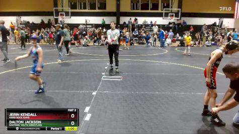 64 lbs Round 3 - Dalton Jackson, Eastside Youth Wrestling vs Jerin Kendall, Hard Rock Rams