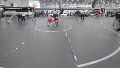 96 lbs Round 8 (10 Team) - Jason Hudak, Iron Horse White vs Colton Louderback, The Outsiders