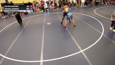 285 lbs Cons. Round 1 - Michael Johnson, Mounds View vs Payten Crabtree, Albert Lea