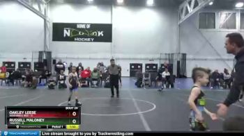 52 lbs Round 6 (8 Team) - Oakley Leese, Warhawks Red vs Russell Maloney, Triumph