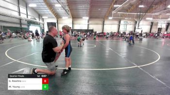 72.8 lbs Quarterfinal - Grant Rawlins, New Kent Wrestling Club vs Max Young, Legend Wrestling Club