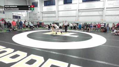130-139 lbs Quarterfinal - Kilee Herndon, WV vs Blayr Strawser, PA