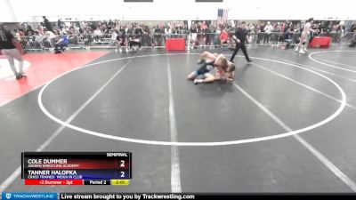 165 lbs Semifinal - Cole Dummer, Askren Wrestling Academy vs Tanner Halopka, Crass Trained: Weigh In Club