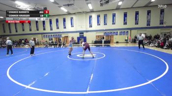 133 lbs 1st Place Match - Connor Krueger, St. Johns (mn) vs Chance Suddeth, Augsburg