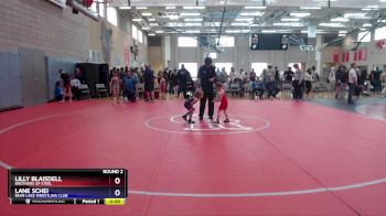 41 lbs Round 2 - Lilly Blaisdell, Brothers Of Steel vs Lane Schei, Bear Lake Wrestling Club