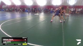 120 lbs Round 3 (16 Team) - Gabe Roehl, Buffalo vs Keegan Thoma, Rochester Century