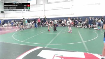 90 lbs Consi Of 4 - Corbin Lorek, Bulldog Premier-MS vs Grayson VanValkenburg, Ares-MS
