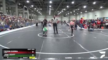 85 lbs Champ. Round 1 - Tayson Guerra, Leoti vs John Legatt, De Soto