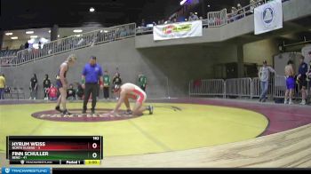 162 lbs Round 2 (4 Team) - Hyrum Weiss, North Eugene vs Finn Schuller, Bend