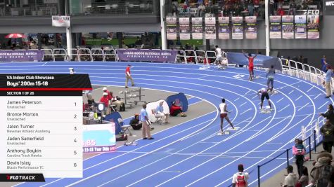 High School Girls' 200m, Finals 16