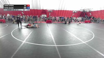 144 lbs Champ. Rd Of 32 - Jaken Updike, Alber Athletics vs Taten Adams, Black Hills Wrestling Academy