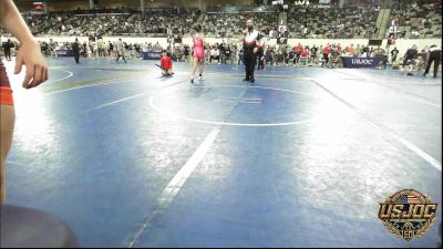 90 lbs Round Of 16 - Abigail Whipple, F-5 Grappling vs Payton Mccall, Lady Outlaw Wrestling Academy