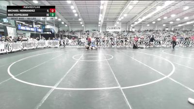 160 lbs Consi Of 64 #2 - Michael Hernandez, FL vs Mac Kopelman, NC