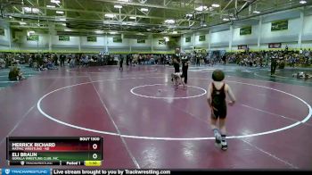 55 lbs Cons. Round 2 - Eli Braun, Gorilla Wrestling Club, Inc. vs Merrick Richard, MATPAC Wrestling - ND