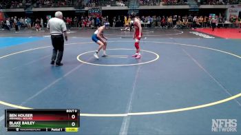 125 lbs Cons. Round 2 - Blake Bailey, Cordova vs Ben Houser, Wrangell Wolves