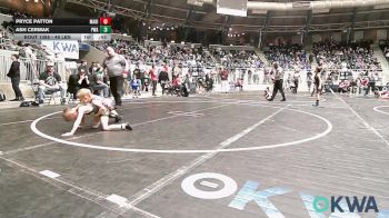 49 lbs Consi Of 8 #2 - Pryce Patton, Madill Takedown vs Ash Cermak, Perry Wrestling Academy
