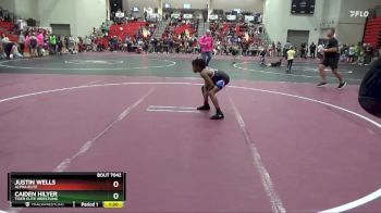 75 lbs Quarterfinal - Justin Wells, Alpha Elite vs Caiden Hilyer, Tiger Elite Wrestling