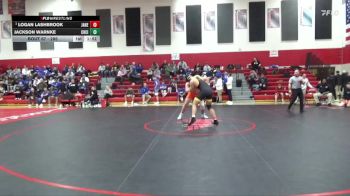 285 lbs Quarterfinal - Logan Lashbrook, Janesville vs Jackson Warnke, Charles City