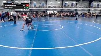 Silver 149 lbs Semifinal - Cale Nash, Upper Iowa vs Riley Brunson, Wartburg