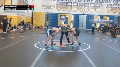 190 lbs Quarterfinals (8 Team) - Richard Lugo, Mater Lakes Academy vs Patrick Laine, True North