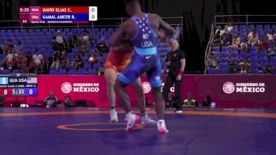 77 kg Quarterfinal - Kamal Bey, USA vs David Choc Huoc, GUA