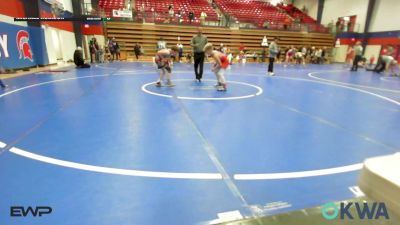 80 lbs 3rd Place - Ross Stegeman, Raw Wrestling Club vs Michael Robison, Skiatook Youth Wrestling 2022-23
