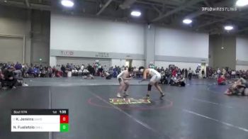 215 lbs Semifinal - Kael Jenkins, Davis vs Noah Fuailetolo, Desert Hills