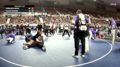 120-D2 Champ. Round 1 - Jordyn Isla, Yuma Catholic High School vs Nannabah Haskan, Monument Valley High School