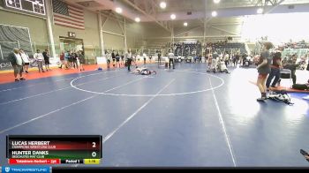 106 lbs Cons. Round 1 - Lucas Herbert, Champions Wrestling Club vs Hunter Danks, Deschutes Mat Club