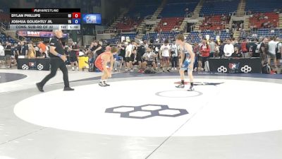 120 lbs Cons. Sub-rd Of 32 - Dylan Phillips, Michigan vs Joshua Golightly Jr., Virginia