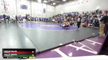 190 lbs Champ. Round 2 - Faolan Miller, Franklin vs Phillip Szpara, Hendersonville