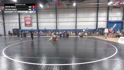 100 lbs Justin Wells, Alabama vs Peyton Smith, Arkansas