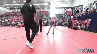 70-74 lbs Rr Rnd 2 - Jentri Patterson, Perkins vs KIMBER BRYSON, Perkins