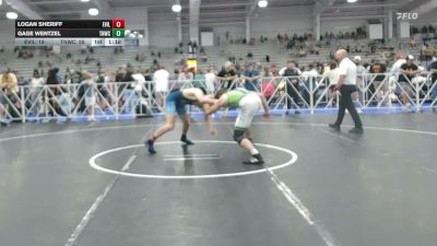170 lbs Round Of 32 - Logan Sheriff, Evil Empire - HSB vs Gage Wentzel, TNWC Silver Fox - HSB