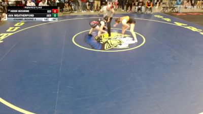 135 lbs Champ. Round 3 - Heidi Bourne, Unattached vs Ava Weatherford, Unattached