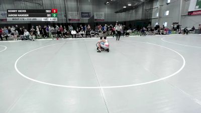 113 lbs Champ. Rd Of 32 - Sonny Hicks, Threestyle Wrestling Of Oklahoma vs Jarom Hansen, Empire Wrestling Club