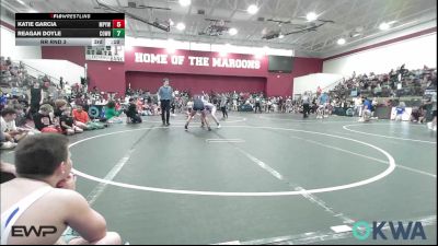 126 lbs Rr Rnd 3 - Emily Melvin, Woodward Youth Wrestling vs Emily Bryson, Hennessey Takedown Club