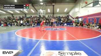 117 lbs Semifinal - Victoria Limon, Stilwell Middle School vs Lynette Mullin, Bixby Girls HS
