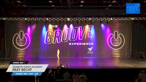 Rainbow Dance Academy - Riley Becht [2023 Mini - Solo - Jazz Day 1] 2023 GROOVE Dance Grand Nationals