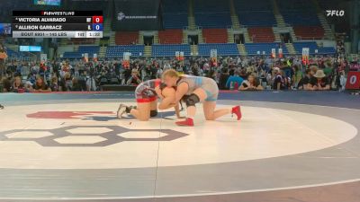 145 lbs Cons. Semis - Victoria Alvarado, NY vs Allison Garbacz, IL