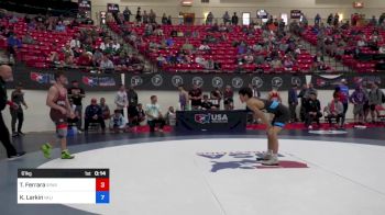 61 kg Rnd Of 16 - Tyler Ferrara, Spartan Combat Rtc/ Tmwc vs Kyler Larkin, Valiant Wrestling Club