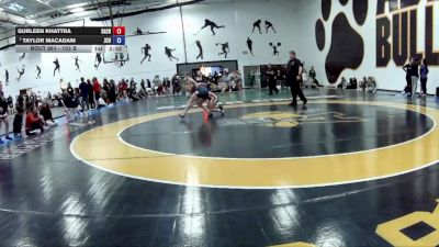 103 B Semifinal - Taylor MacAdam, John Carol University vs Gurleen Khattra, Sacred Heart University