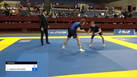 Eli Morgan Roberts vs Joel Joshua Stroehle 2024 Pan IBJJF Jiu-Jitsu No-Gi Championship