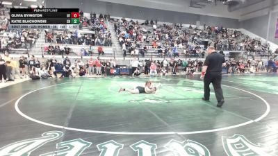 U20 Women - 59 lbs Champ. Round 1 - Olivia Byington, UT vs Katie Blachowski, CA