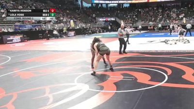 Cons. Round 2 - Kamiya Hobson, Millard South vs Lola Voss, Millard West