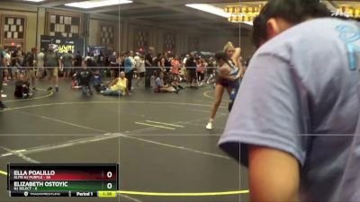 138 lbs Round 5 (10 Team) - Ella Poalillo, Elite NJ Purple vs Elizabeth Ostoyic, NJ Select